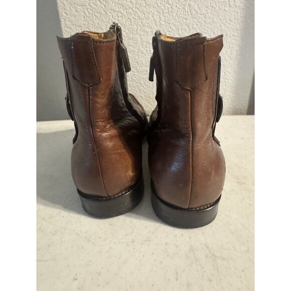 Franco Cuadra Men’s Lizard Skin Boots Brown Size 25 / US 8.5 Exotic Western - Picture 6 of 14